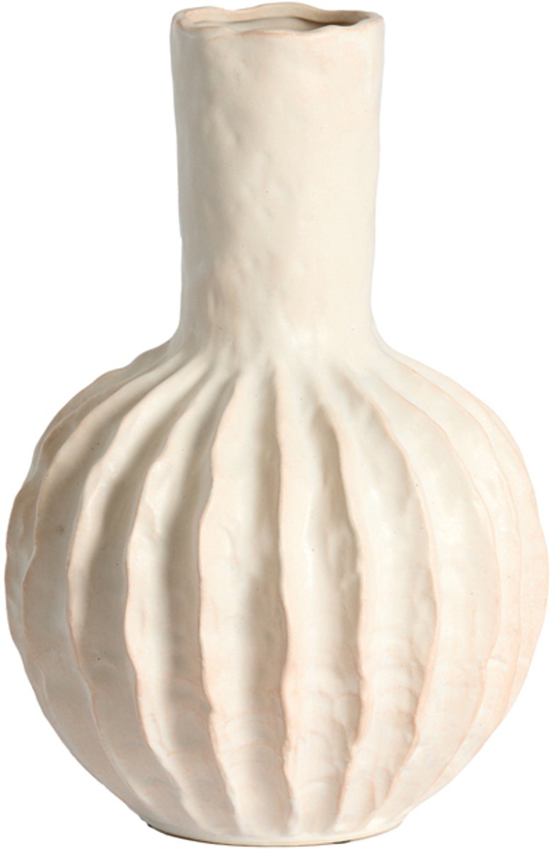 Light & Living Vaas SENAGO - Wit - 27x27x40.5 cm