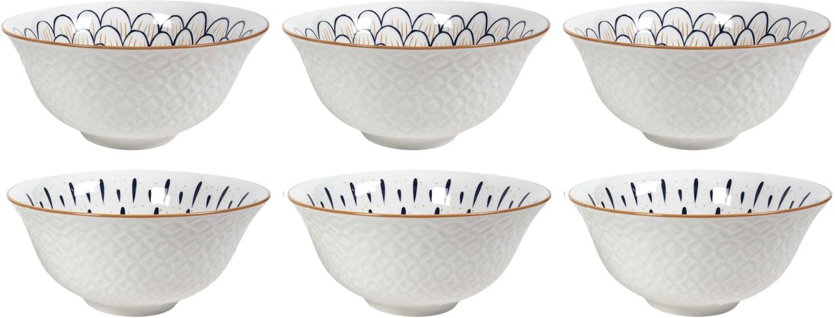 Cookinglife Soepkommen / Kommen Noria ø 16 cm - 6 stuks