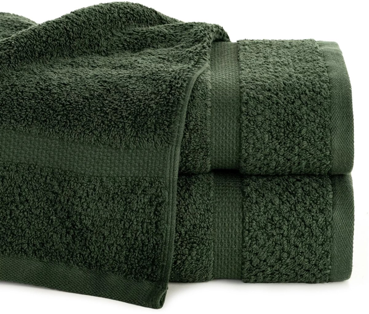 Vilia Badhanddoek 50x90cm Katoen Frottier C.Groen