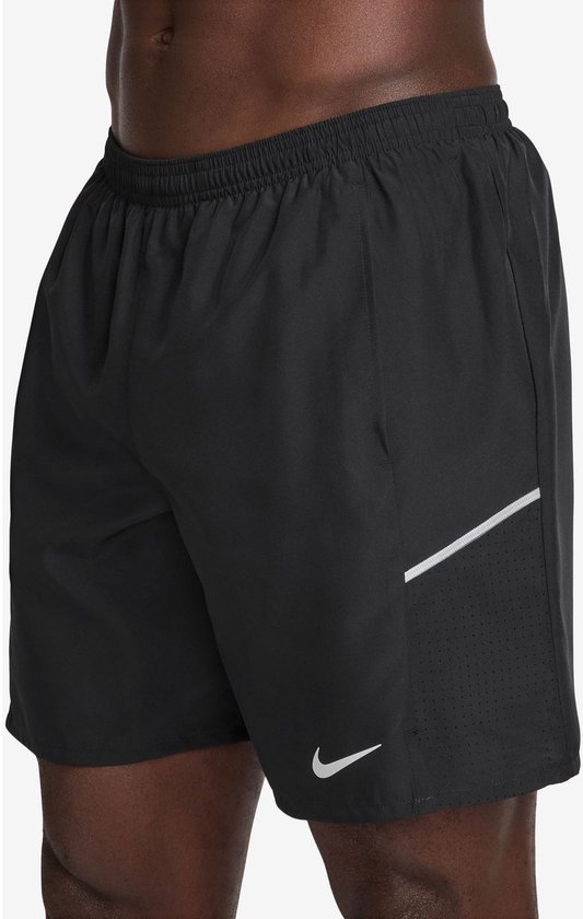 Nike Dri-FIT Miler 7'' 2in1 Shorts - Zwart - Maat S - Heren