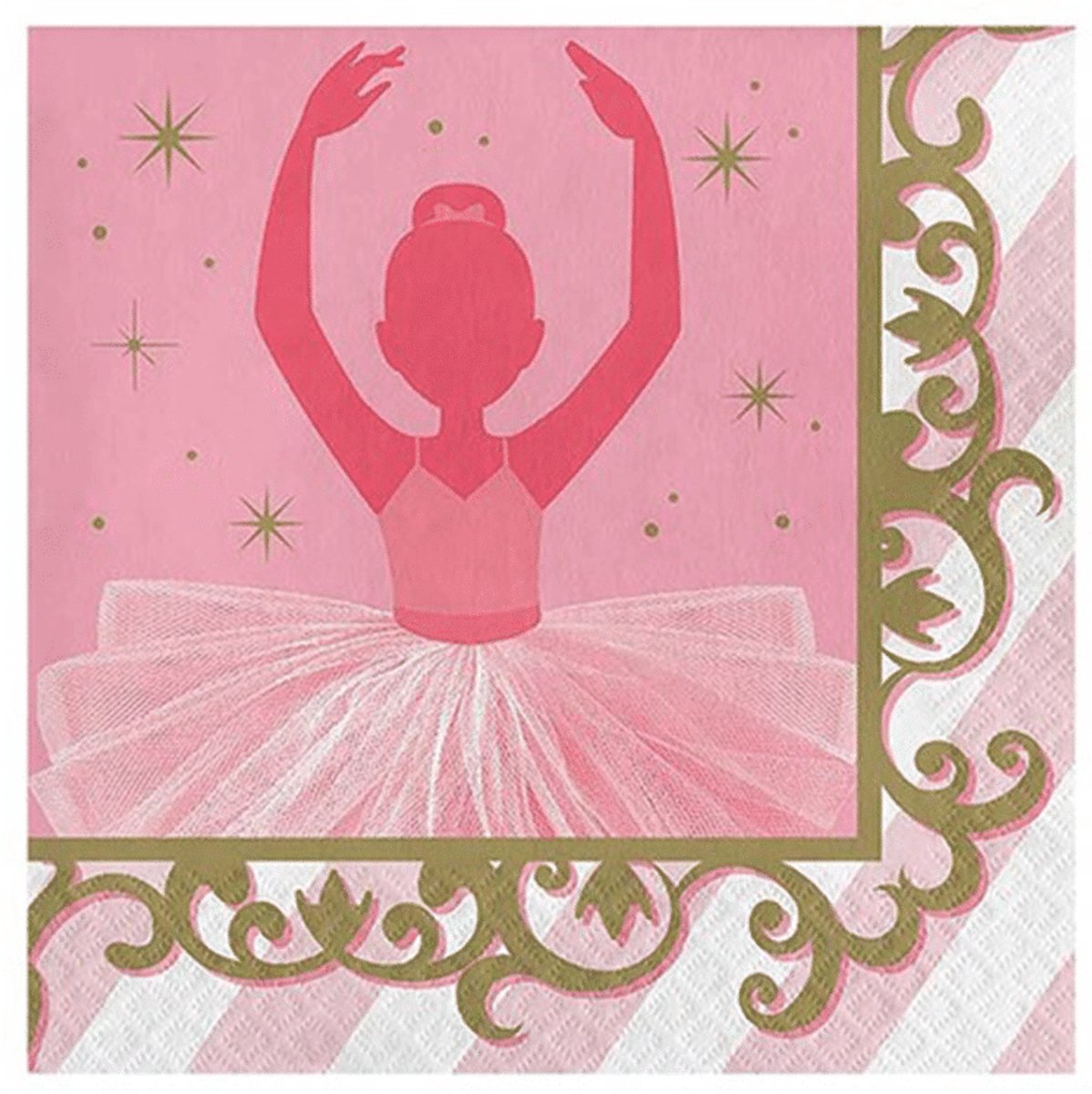 Servetten - Ballerina (16 stuks)