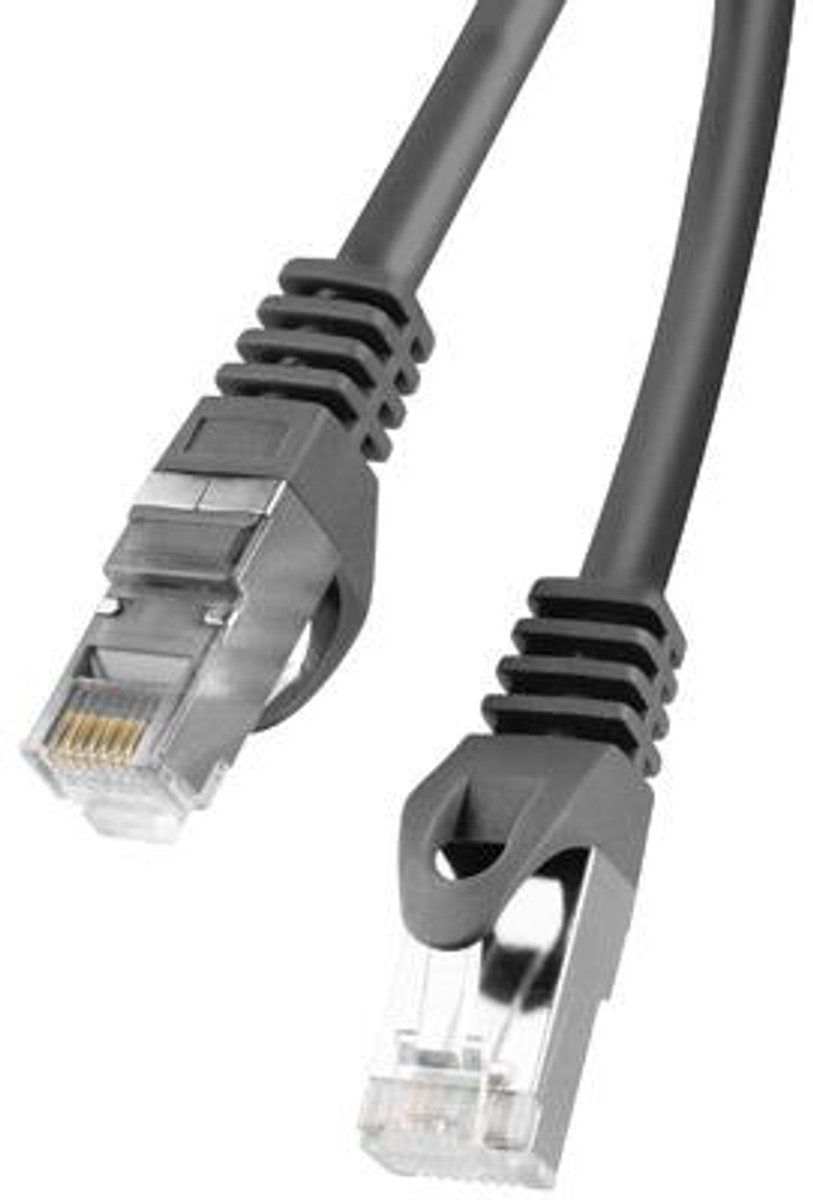 Lanberg - Patchkabel - CAT.6 FTP - 1M ZWART- Network Cable