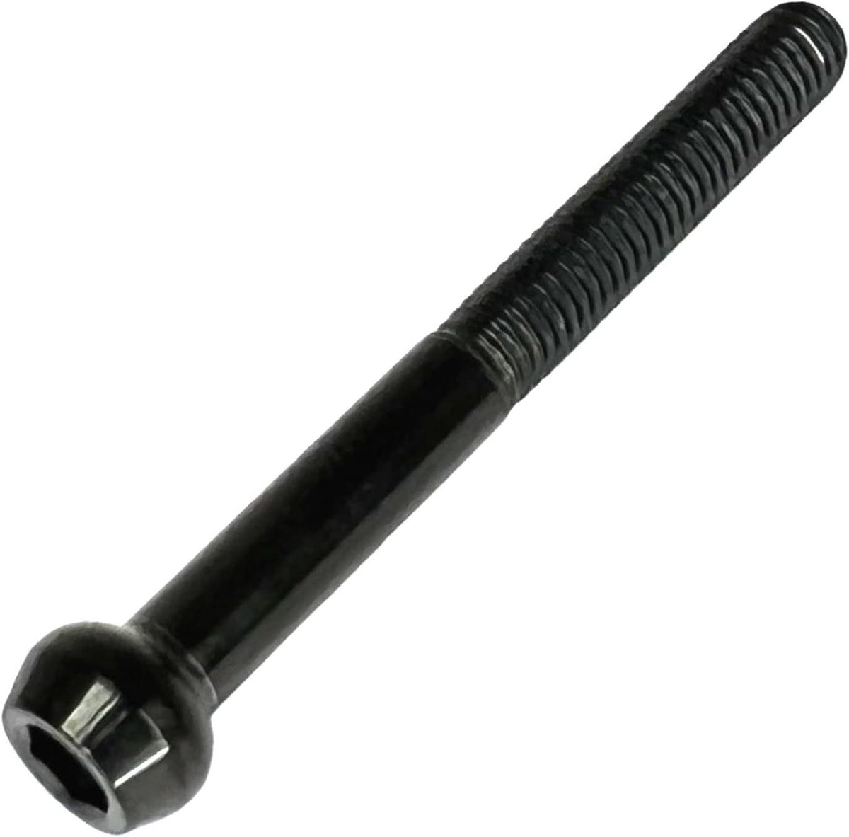 Titanium Zadelpen Schroef - Kogelkop Bout - Fiets Onderhoud - Lichtgewicht Gr5 Materiaal - M5 x 30-50mm - Zwart