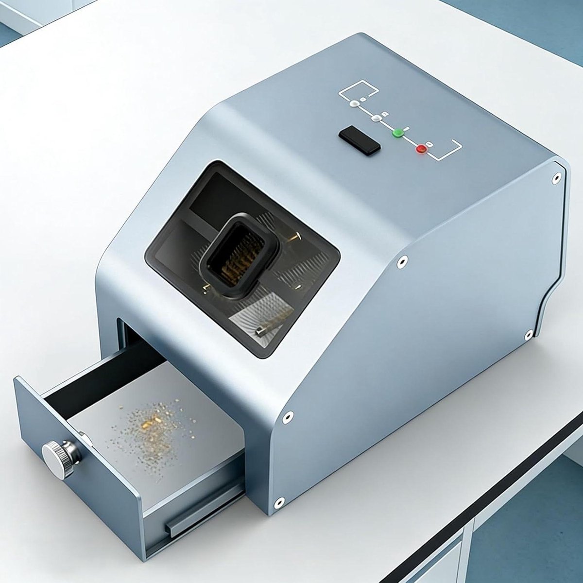 Automatische Soldeerpuntreiniger - Gemotoriseerde Reiniger - Soldeerpunten Onderhouden - Capacitieve Inductietechnologie - 01 mm Borstel - Zwart