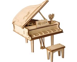 foto van Robotime Modern 3D Houten Puzzel Piano