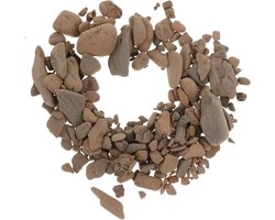 Aquarium Grind - Decoratieve Stenen - Aquarium Inrichten - Natuurlijke Uitstraling - 3-30 mm - Geassorteerd