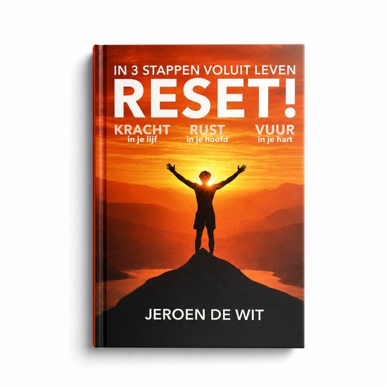 RESET! In 3 stappen Voluit Leven - cover