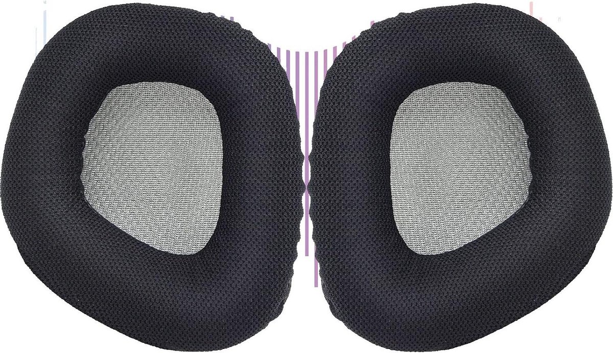 Oordopjes Traagschuim - Koptelefoon Kussens - Audio Verbetering - Verbeterde Geluidsisolatie - 11 x 9 x 4.5 cm - Zwart