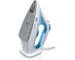Braun TexStyle 1 SI1050BL - Stoomstrijkijzer - Eenvoudig Strijken - Lichtgewicht - Blauw