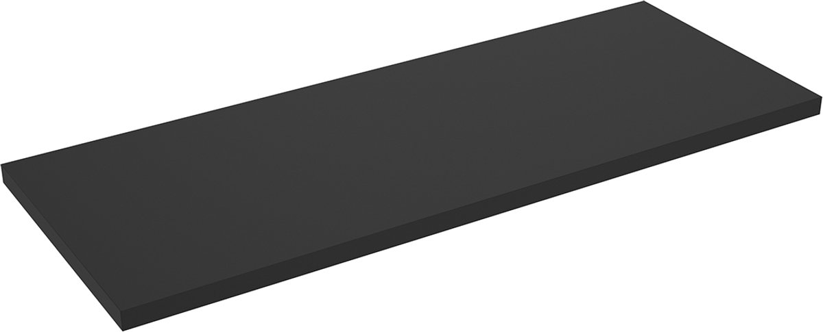 Wiesbaden Alvara Topblad 120 x 46 cm - Mat Zwart