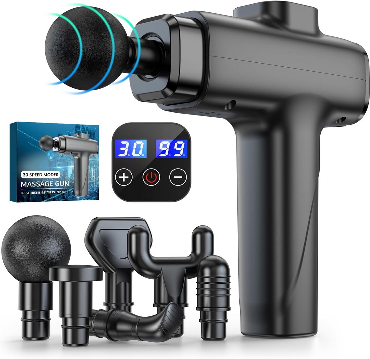 Massage Gun Draadloos - Spierontspanning - Apparaat - Rechargeable