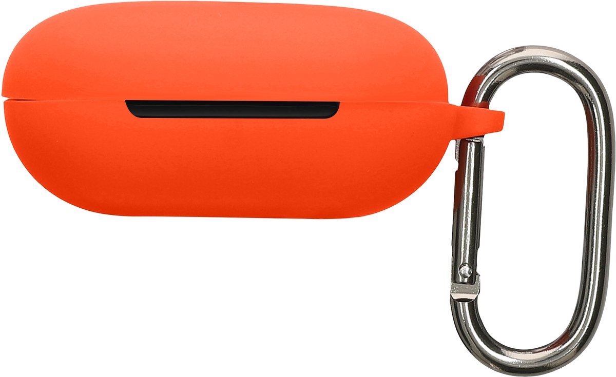 kwmobile cover voor oordopjes case - geschikt voor Beats Powerbeats Fit - Trendy beschermhoes draadloze oordopjes in oranje