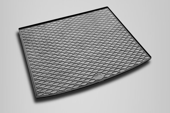 Tapis de coffre noir à motif hexagonal, marque Rigum.