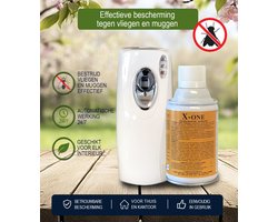 X-one Insectenspray + Air-Free automatische dispenser