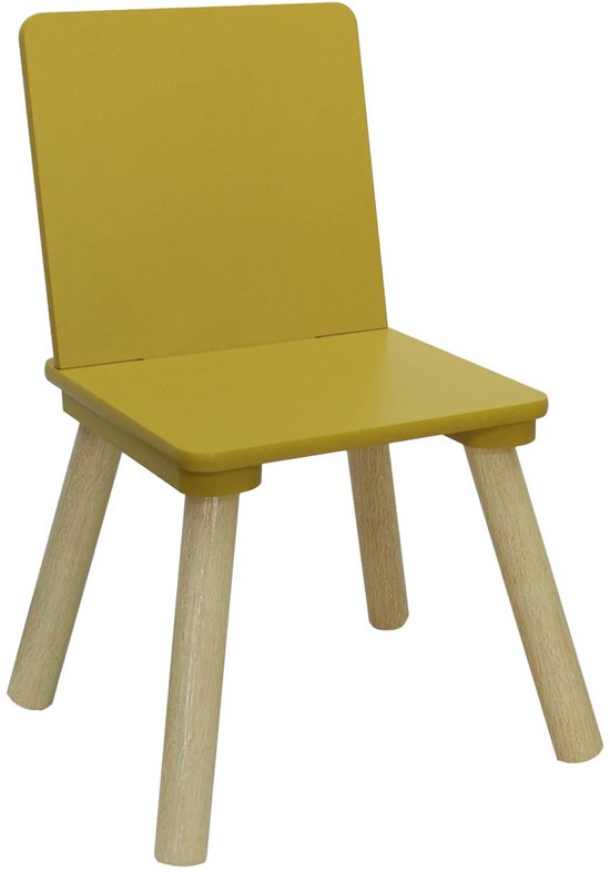 sweeek - Kindertafel vierkant met 2 stoelen grenenhout - judith van Sweeek — afbeelding 4