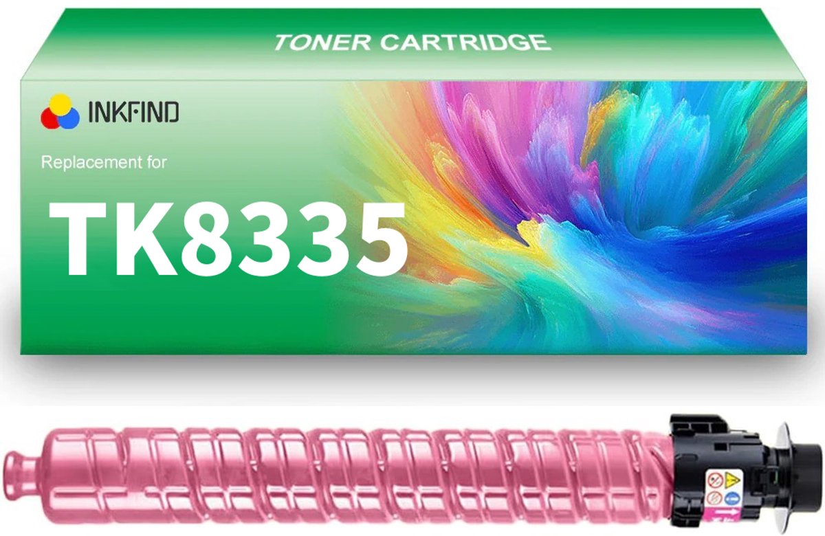 INKFIND TK-8335 Magenta tonercartridge compatibel met Kyocera TK8335 TK-8335 Magenta geschikt voor Kyocera TASKalfa 3252ci - 1-pack Magenta
