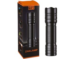 LED Zaklamp – Robuuste Aluminium Zaklamp met Zoomfunctie – Compact Outdoor Zaklamp voor Thuis, Auto & Outdoor Gebruik – Special Gift