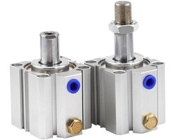 Luchtcilinder - Trekveer cilinder - Industriële toepassingen - Compact ontwerp - 25mm boring - Metaal