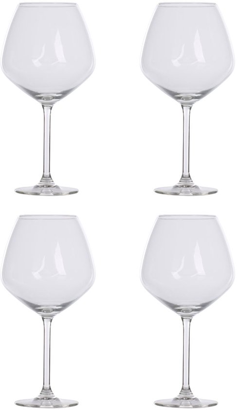 alpina Cocktailglazen 4 Stuks - Glazen voor Gin Tonic, Aperol Spritz en Cocktails - Gin & Tonic Glas 73 cl - Cocktailset - Glas
