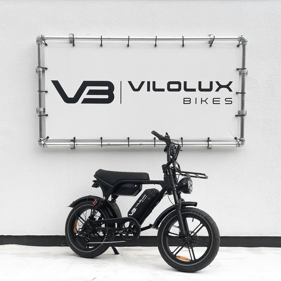 Elektrische fatbike Vilolux Ultra 250W 120km actieradius 20×4 inch banden hydraulische remmen NFC vergrendeling