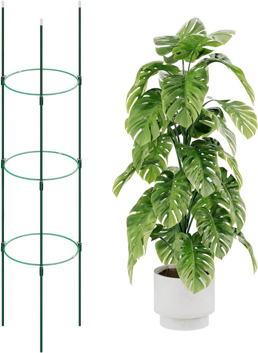 MRKK® Klimrek Planten - Plantensteunen voor Klimplanten - Wandrek voor Buiten - Groen