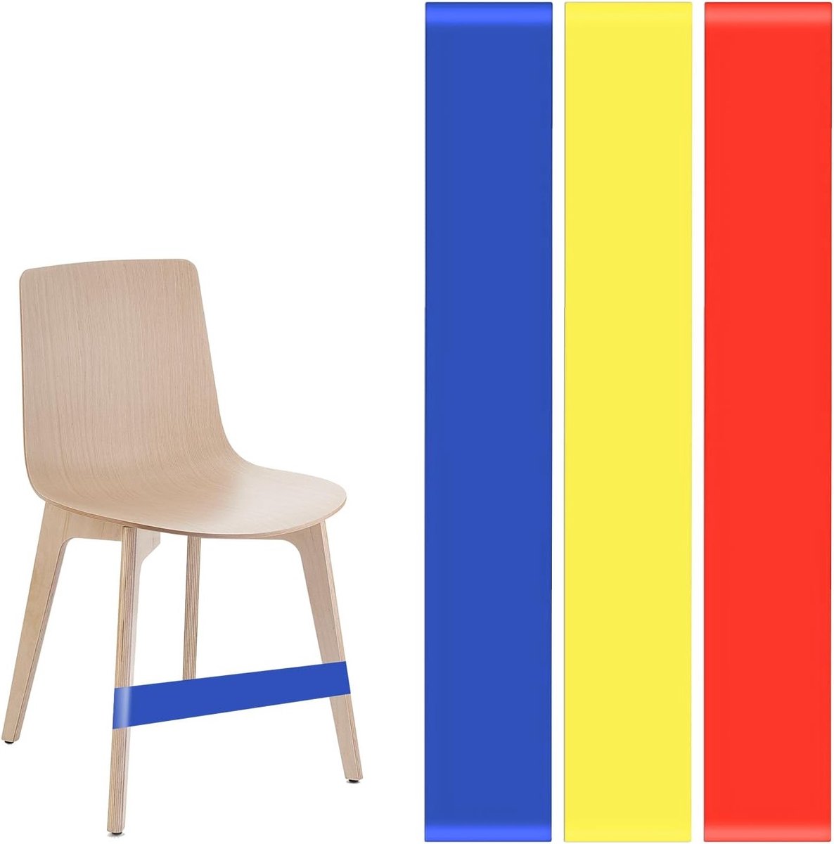 Set van 3 Zitbanden voor Sensorisch Kussen, Ondersteuning voor Kinderen met Rusteloze Voeten, ADHD, Autisme en Hyperactiviteit