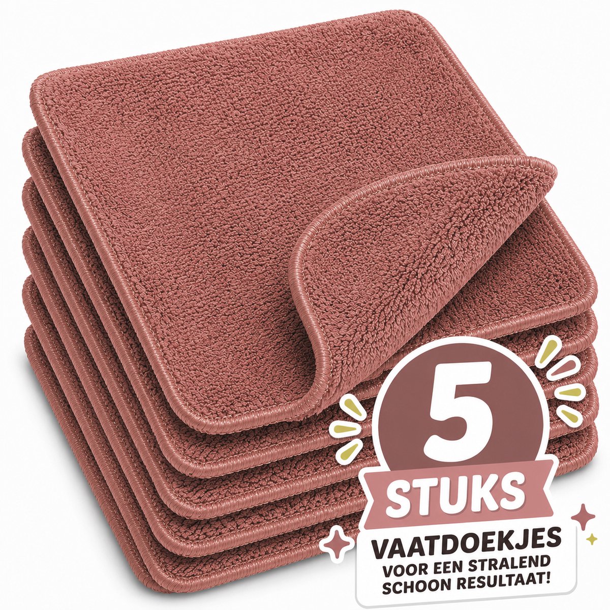 NanoPlus Vaatdoekje 5 stuks - Terra