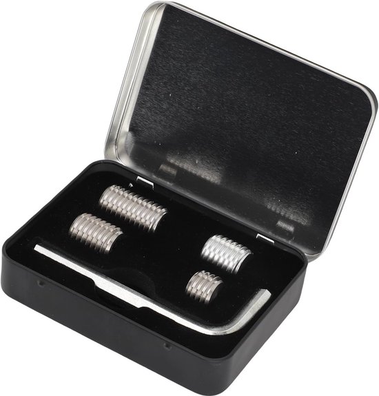 Verstelbare biljartkeu gewichten van aluminium - 0.3oz, 0.5oz, 1.0oz, 1.5oz - eenvoudig te installeren met hex sleutel voor optimale prestaties — afbeelding 4