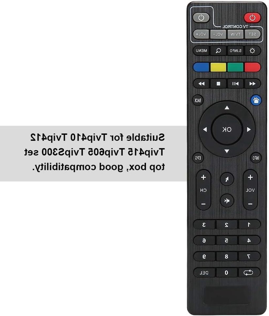 Afstandsbediening voor TVIP S1, V605, V412 en V415 - Universele TV Afstandsbediening met Snelle Toegang en Gebruiksvriendelijke Functies