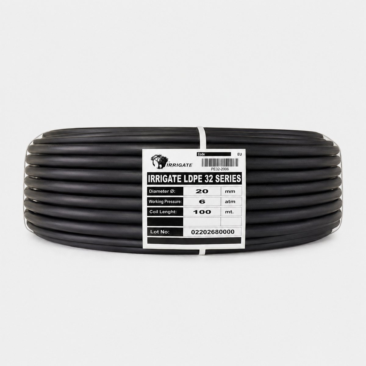 LDPE Tyleenslang Ø20 mm – 100 Meter – 6 Bar – Druppelirrigatie – Irrigatieslang – Irrigate LDPE Tyleenslang