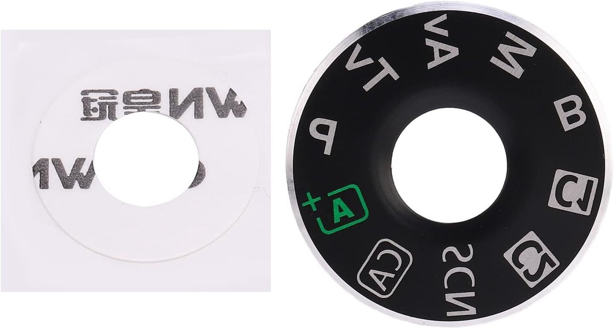 Vervangende Top Cover Plate voor 6D Camera - Interface Reparatie Onderdelen met Film Accessoire en Functie Dial Dekplaat