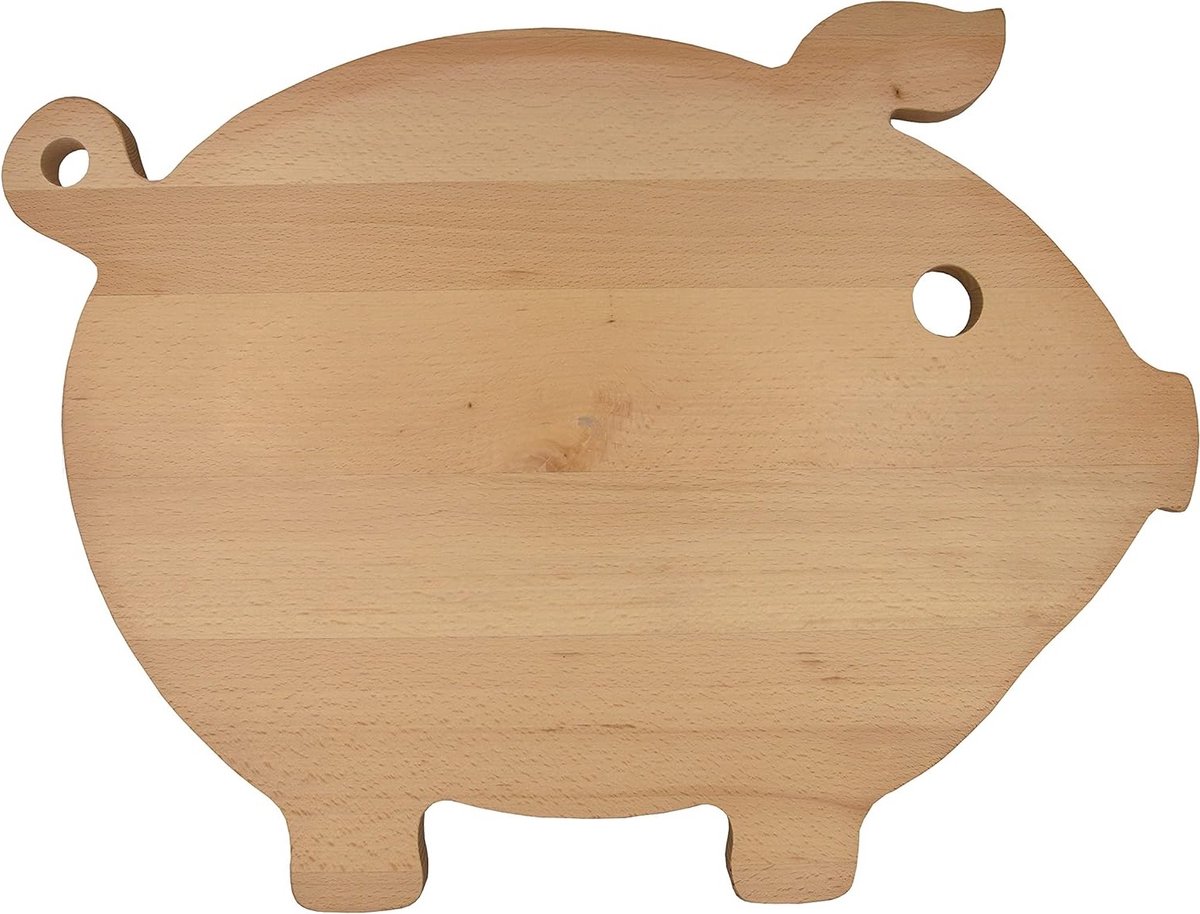 Houten snijplank en keukenkastje van beukenhout - multifunctionele snijplank voor koken, s