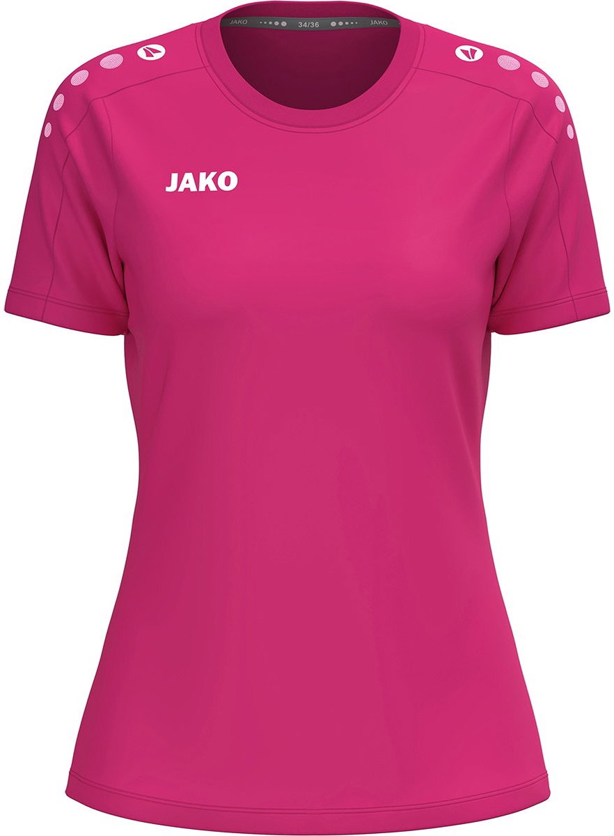 Jako One T-Shirt Dames - Deep Pink | Maat: 42-44