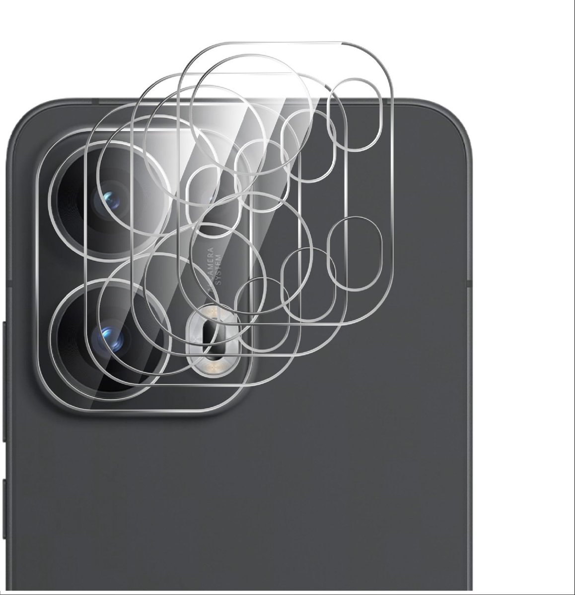 Dailygoods - 3D Camera Lensbeschermer voor OPPO Reno 13 Pro