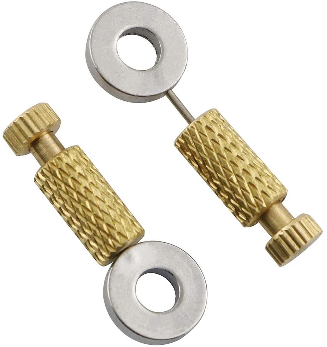Dailygoods - Innovra - 4 Stuks Hechting Bevestiging Naalden voor Naaien en DIY