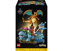 LEGO Pokémon Venusaur, Charizard en Blastoise - 72153