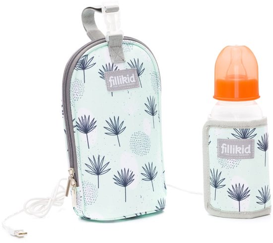 Fillikid Flesverwarmer - Flesverwarmer voor onderweg incl USB - Babyvoeding Verwarmer - Voor thuis en onderweg - Palm van Fillikid — afbeelding 4