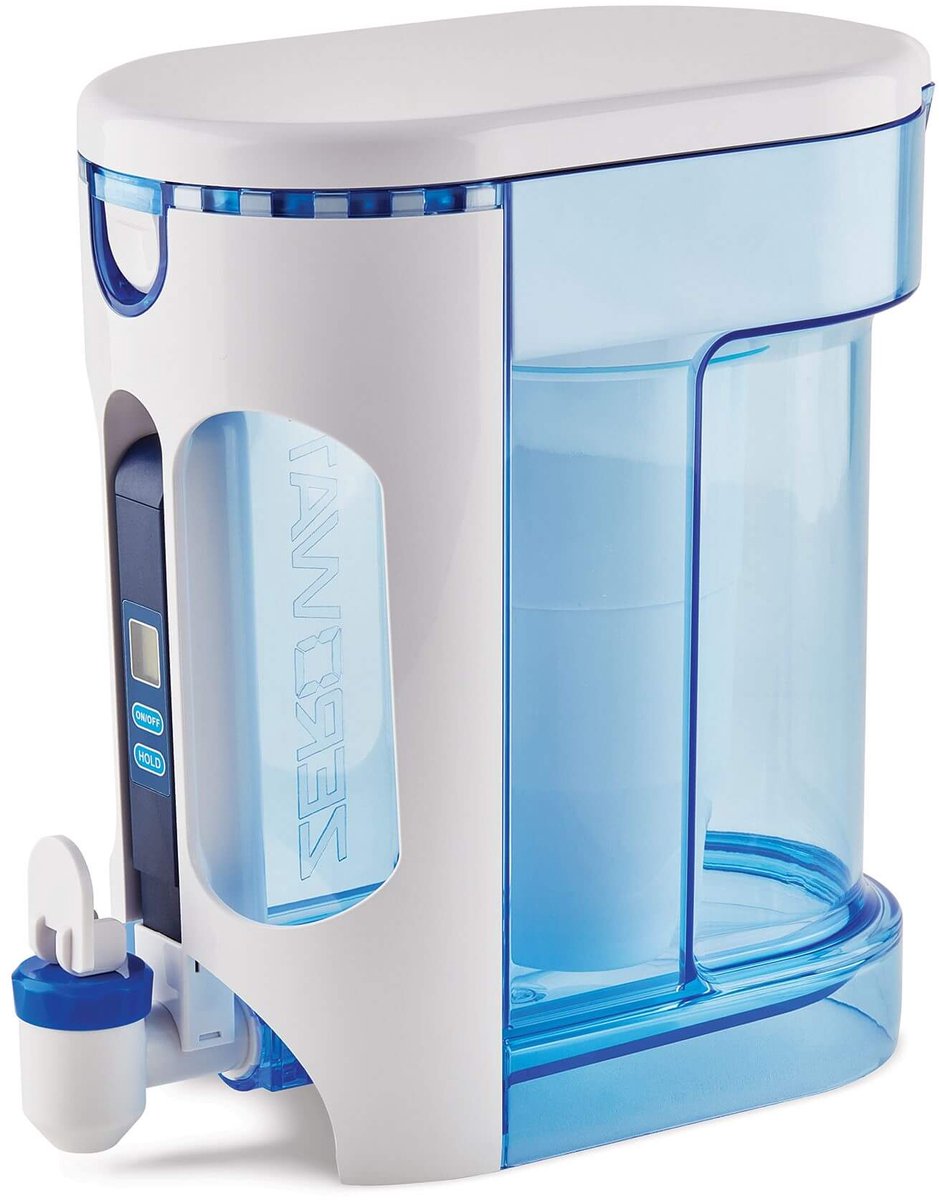 ZeroWater Waterfilter systeem 2.8 Liter - Ready Read - Waterkan incl TDS meter en 1 filter