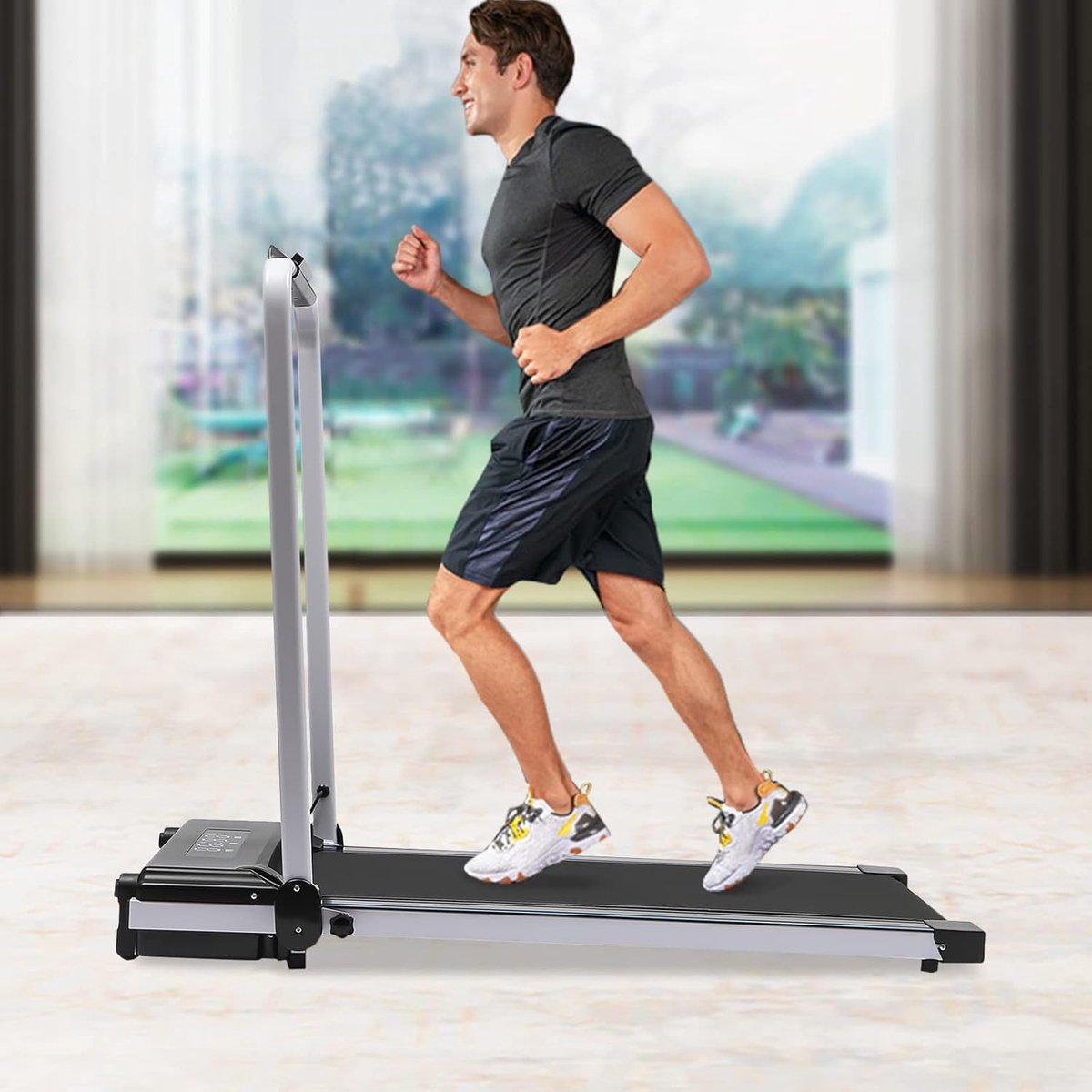 Loopband Inklapbaar - Wandelband Fitness - Treadmill - Trainingsruimte