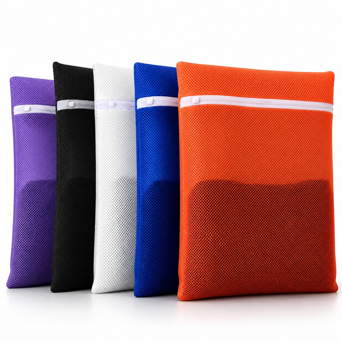 BOTC Waszakken - Wasnetten - Set van 5 - 35x50cm - Bescherm je Wasgoed en Wasmachine - 5 Kleuren