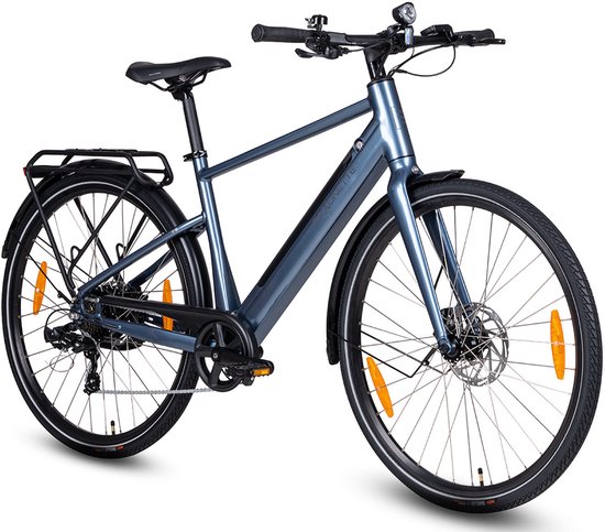 Saxonette Urbano heren ebike 7 sp 11.6 Ah blauw van Saxonette — afbeelding 2