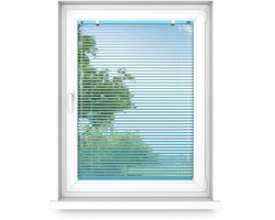 time4blinds - Binnenjaloezieën Zonder Boren - Aluminium Jaloezieën - Aluminium Rolgordijnen voor Woonkamer, Slaapkamer, Keuken, Kantoor - me