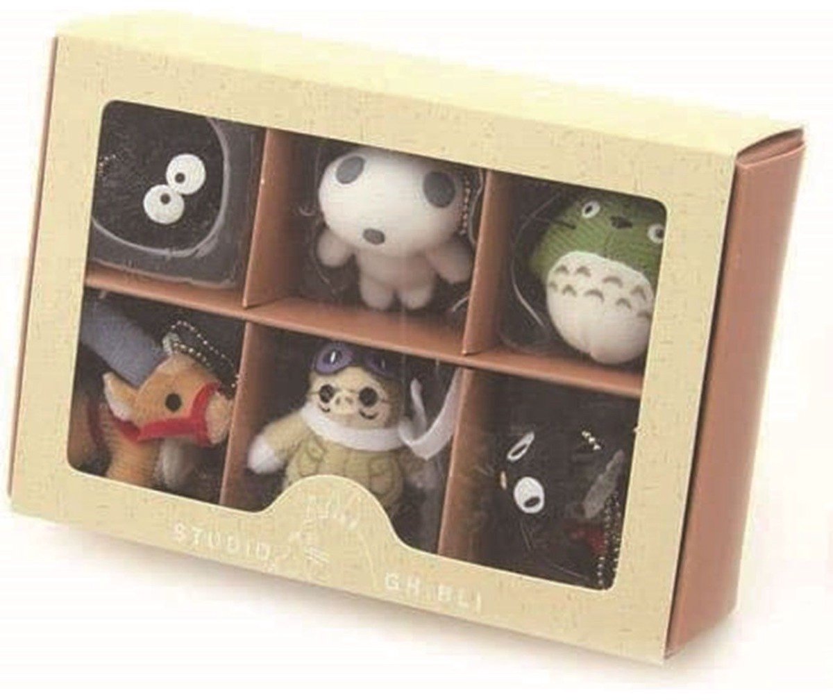 Plush Mascot Key Chain Set Studio Ghibli Collection