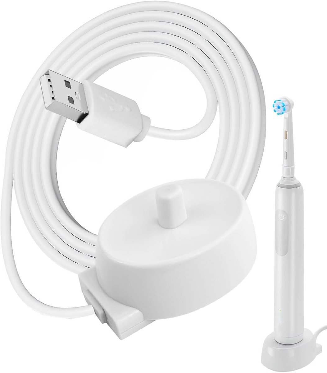 Geschikt voor Oplader geschikt voor Oral B elektrische tandenborstel IO serie 3757, 3 4 5 6