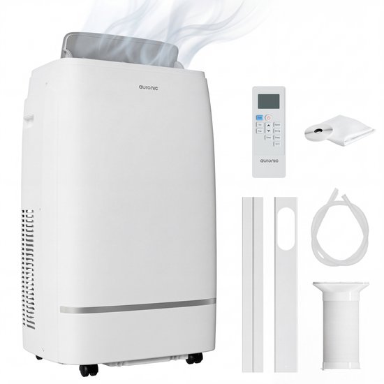 Auronic Mobiele Airco 12.000 BTU 4-in-1 met