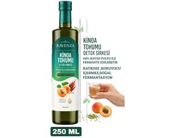 Ravenza Gefermenteerde Quinoa (Kinoa Tohumu) Azijn 250 ml – Drinkazijn met Abrikozenpulp – Natuurlijk Gefermenteerd