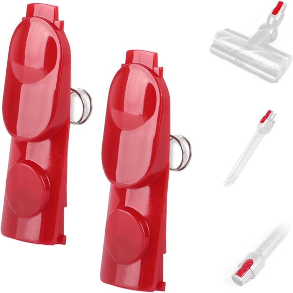 2-delige accessoire set Geschikt voor Dyson V6 schakelaars