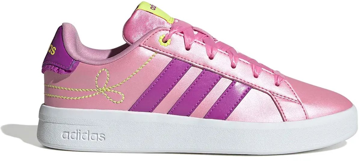Adidas Grand Court 3.0 Girls Kinderschoenen 2/3 Meisje Paars