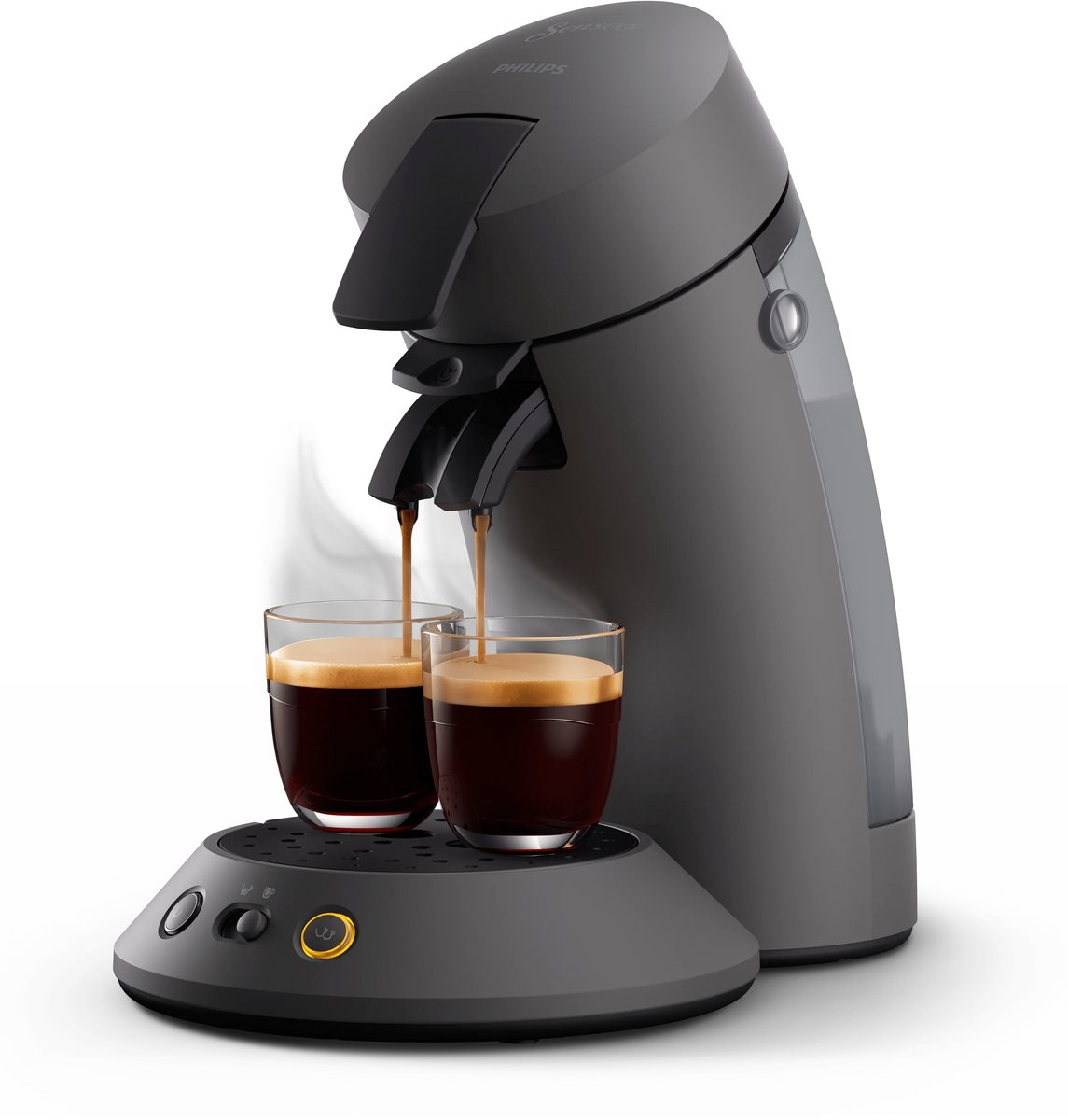 Bol.com Philips Senseo Original Plus Koffiepadmachine CSA210/50 - Keuze uit 1 of 2 Kopjes - Instelbare Intensiteit - Automatisch... aanbieding