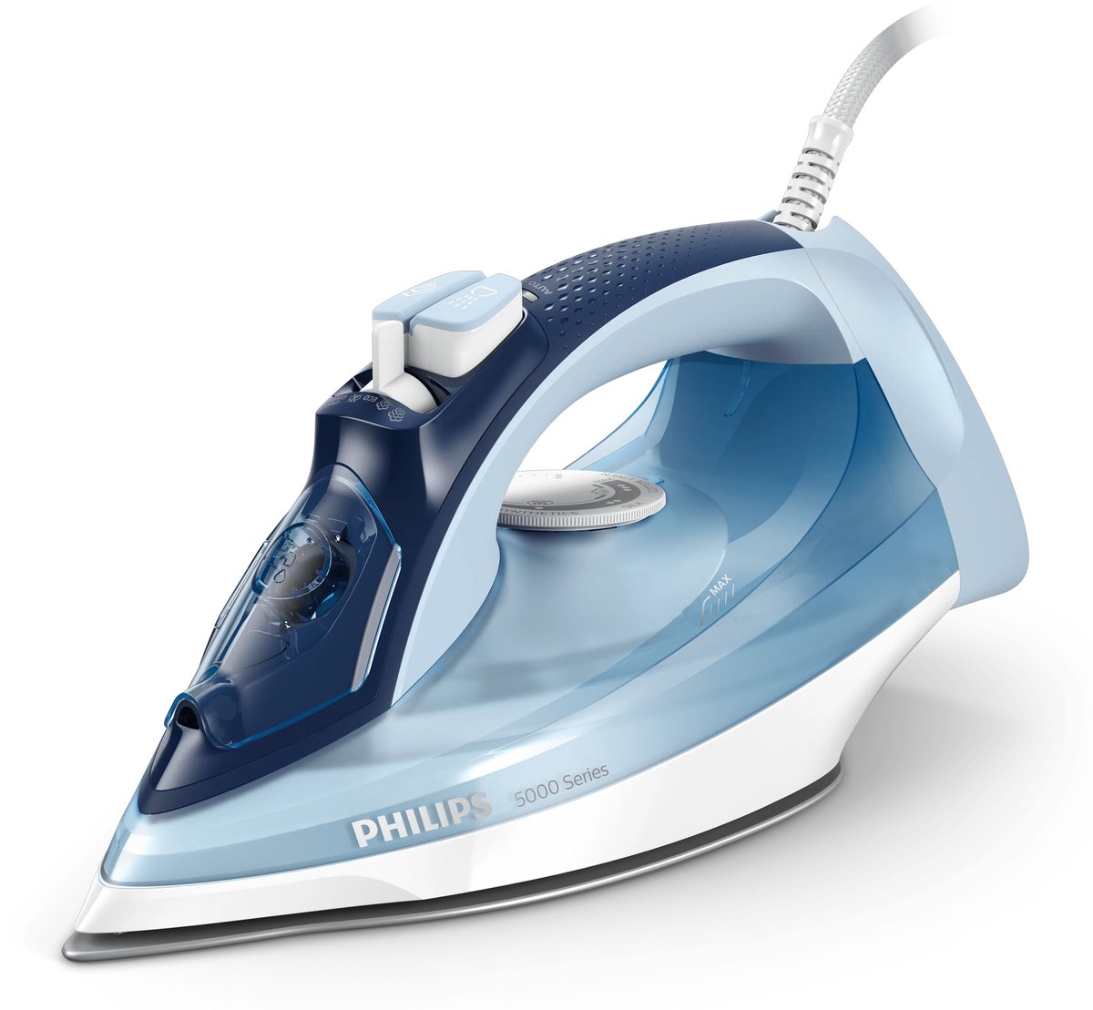 Philips DST5030/20 stoomstrijkijzer - 2600 W vermogen - continue stoomafgifte - anti-kalk systeem - zelfreinigend